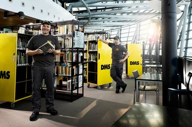 Umzug einer Bibliothek