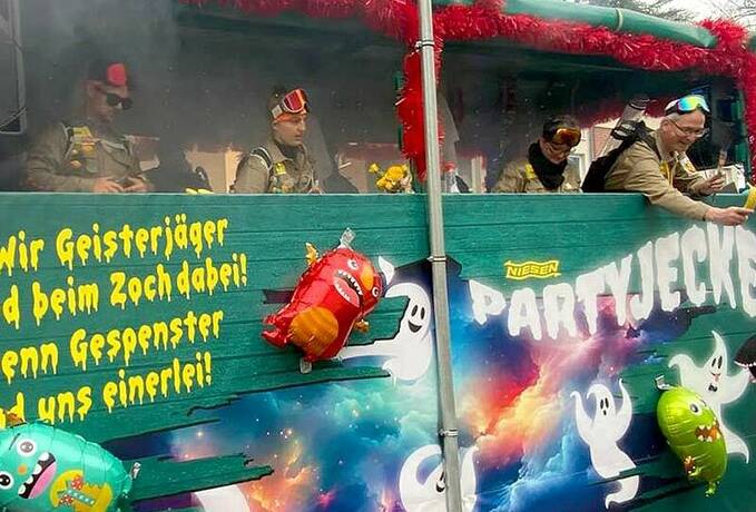 Niesen Partyjecke Karnevalswagen