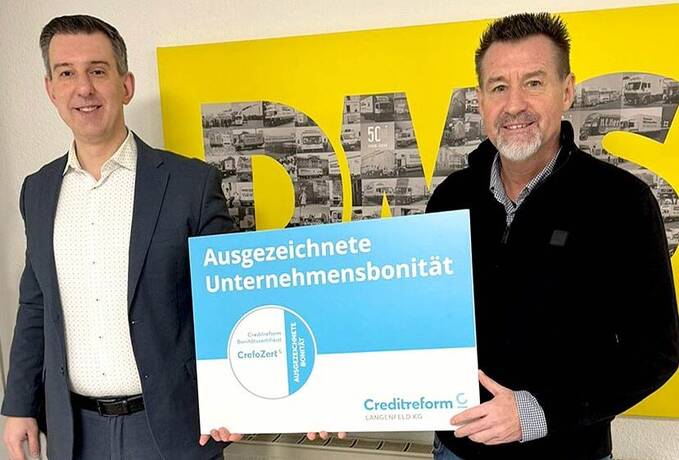 Übergabe des Crefozerts