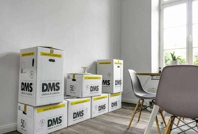 Umzugskartons bei Umzug