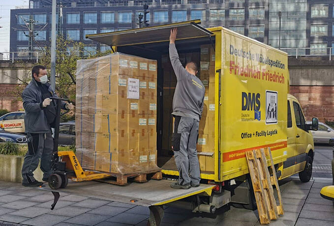 Transport Schutzmasken Transport Schutzmasken
