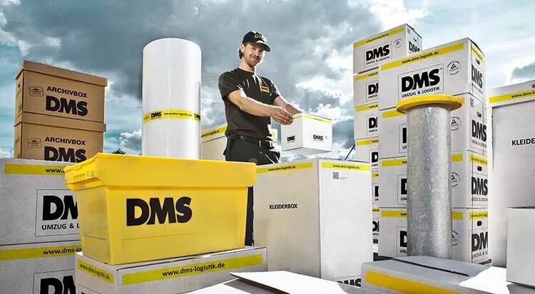 Umzugskartons und Packmaterial