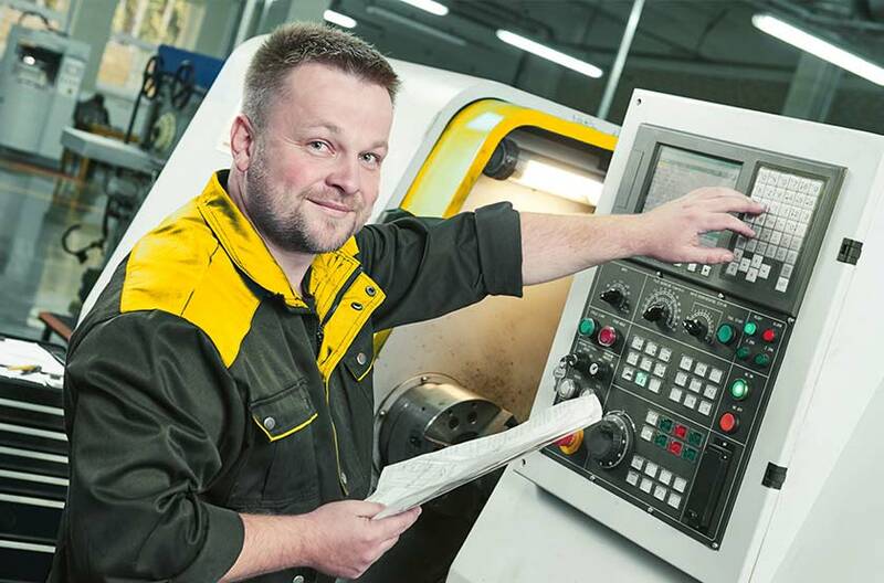 Installation und Einrichtung Maschine