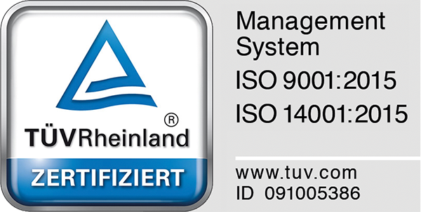 Logo TÜV Zertifikat