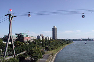 Seilbahn über den Rhein Seilbahn über den Rhein