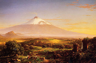 Gemälde des Ätna