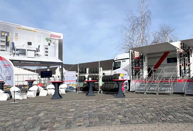 Messestand auf der EUREGIO