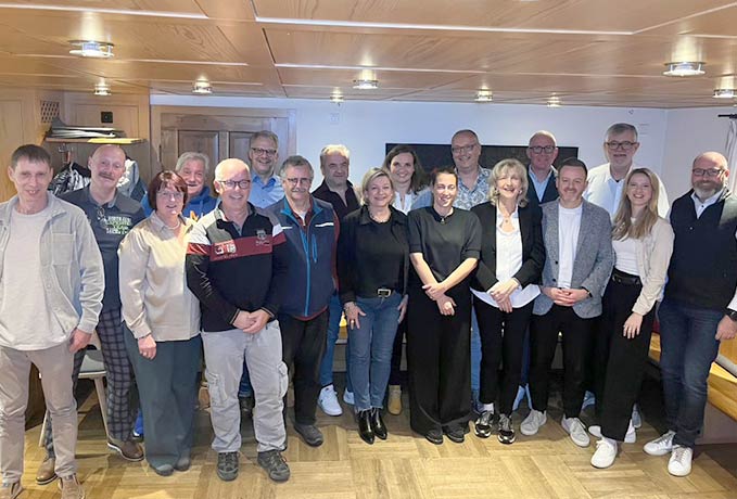 Gruppenfoto mit allen Jubilaren