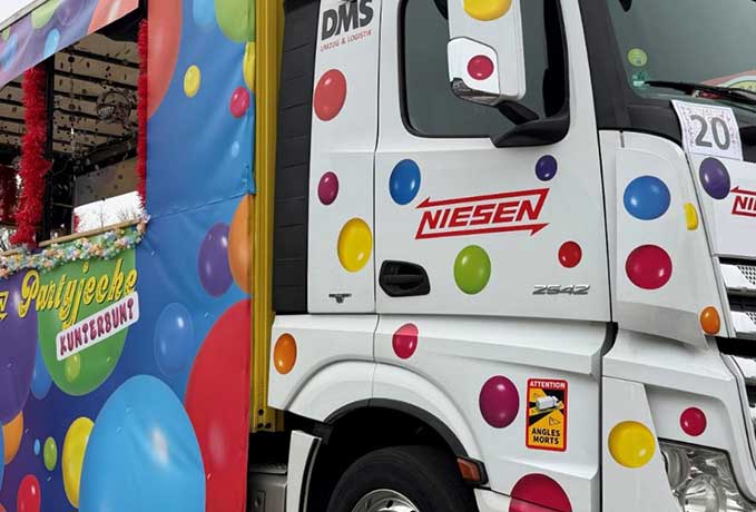 Karnevals-Lkw