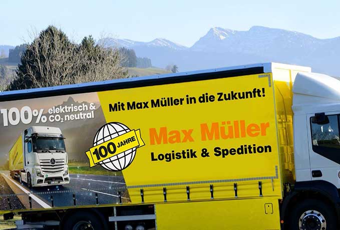 Elektro-Lkw von Max Müller