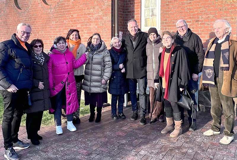 Gäste bei Trauerfeier