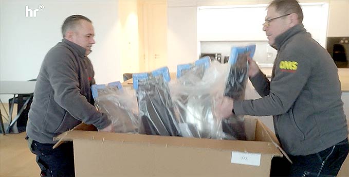 Umzugsteam im Einsatz