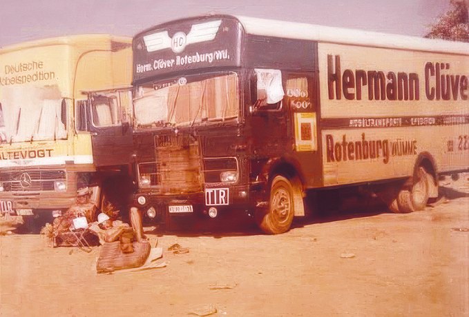 Historischer Lkw von Hermann Clüver